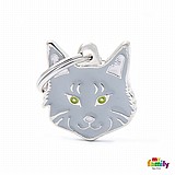 תג שם MAINE COON GREY-MF39 תג שם MAINE COON GREY-MF39